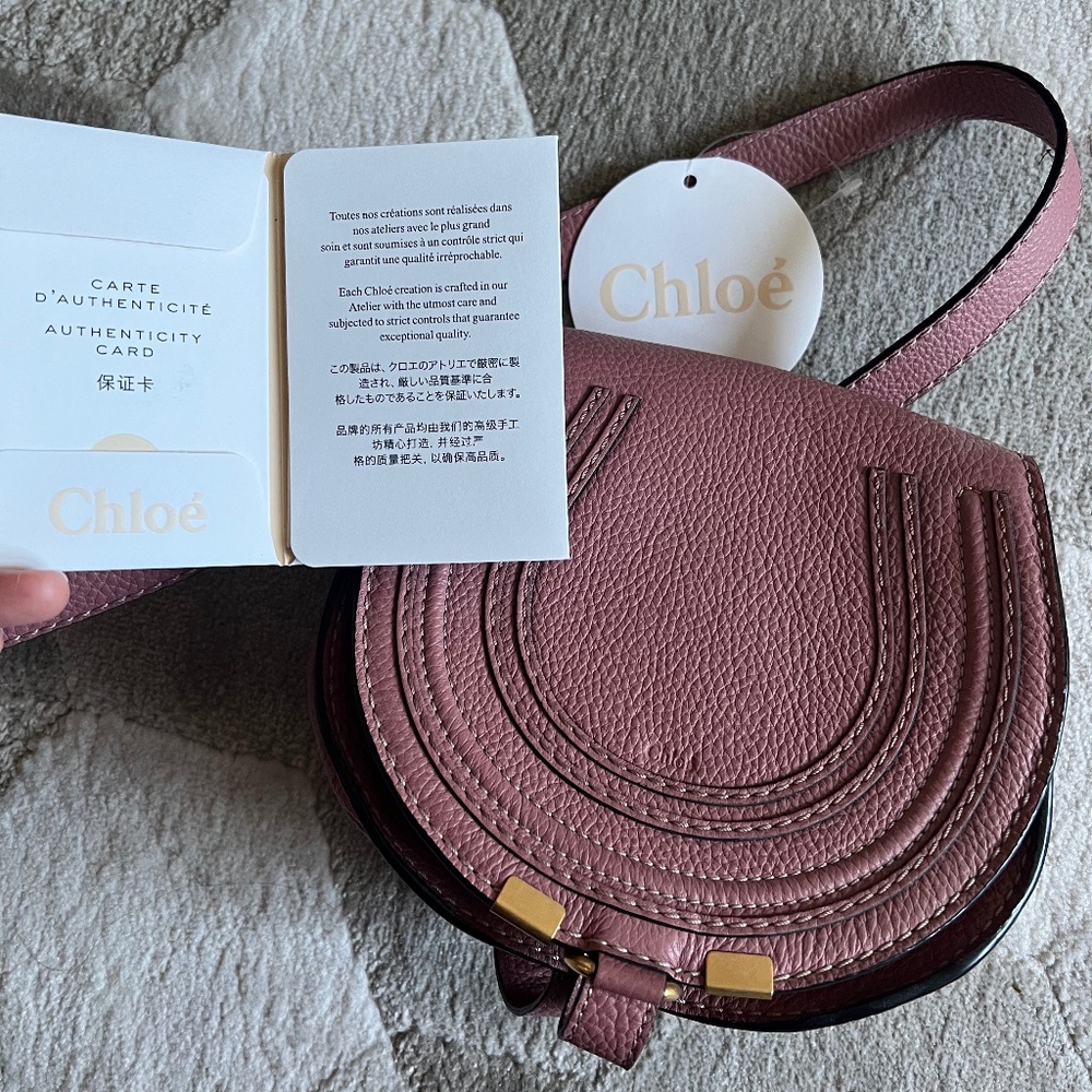 Chloé Marcie leather crossbody bag Small Size